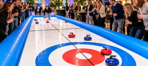 Curling baan Action Events