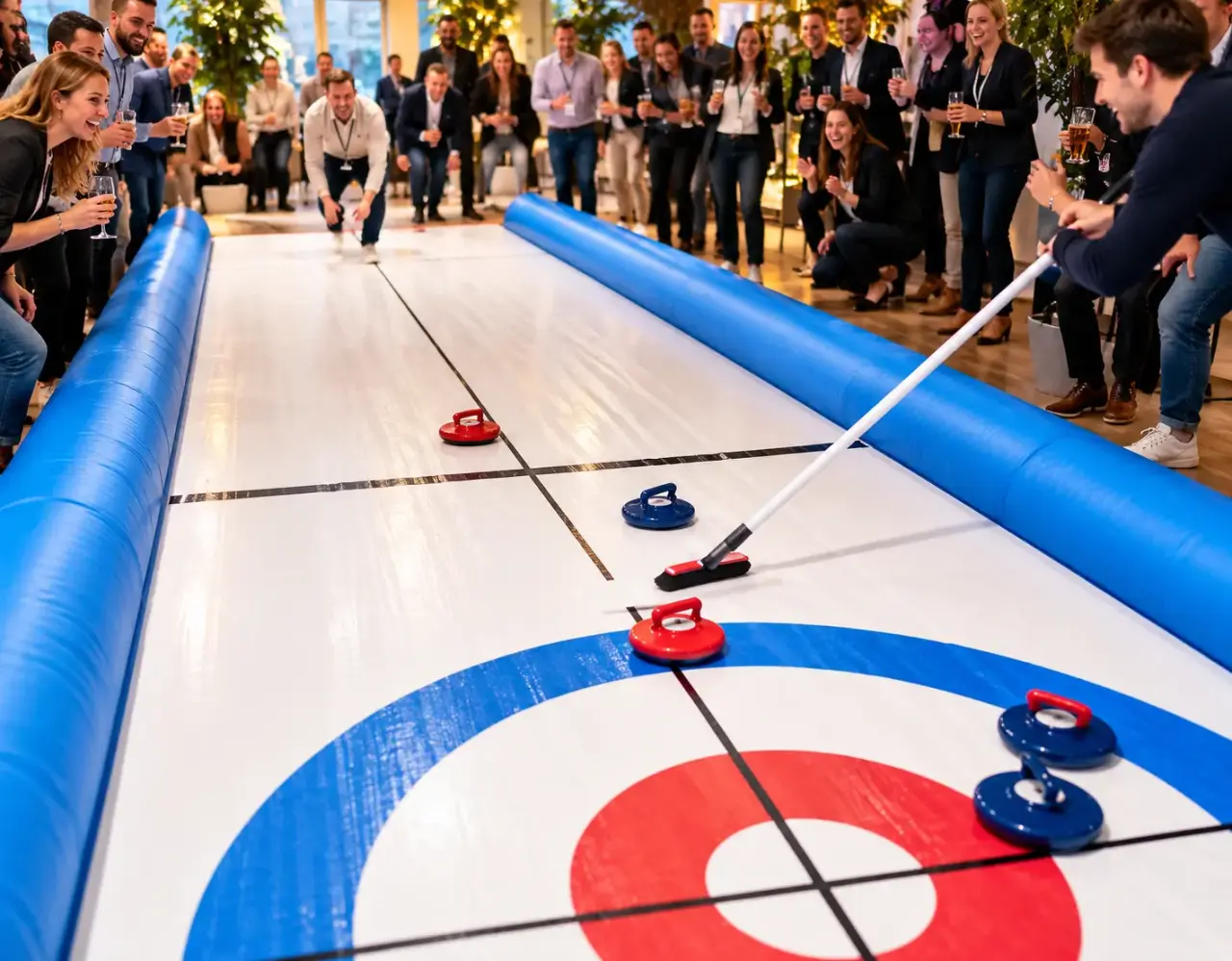 Curling baan huren Action Events