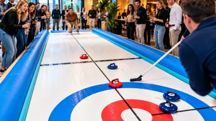 Curling baan