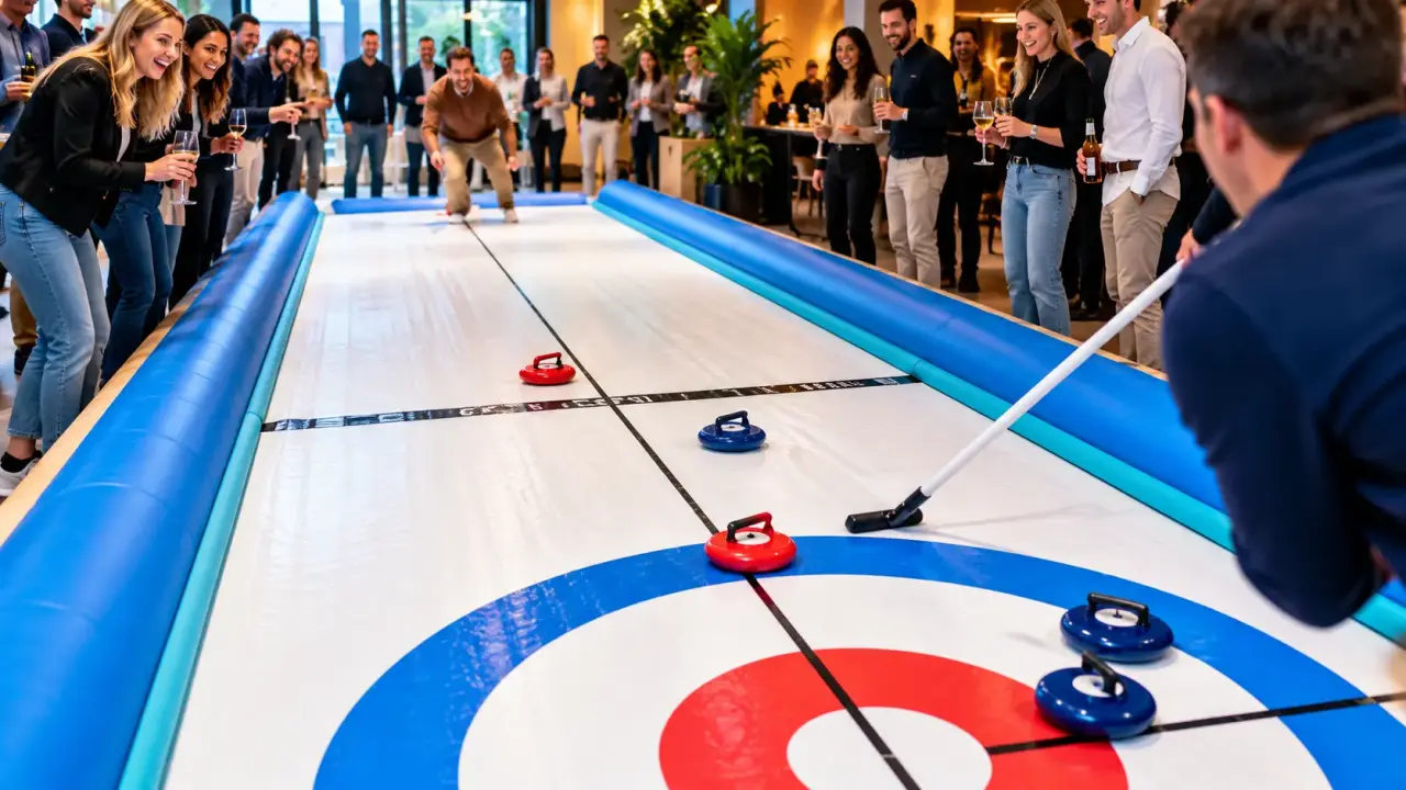 Curling baan
