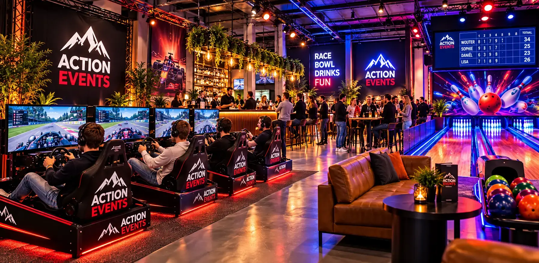 Leisure Concepten Action Events
