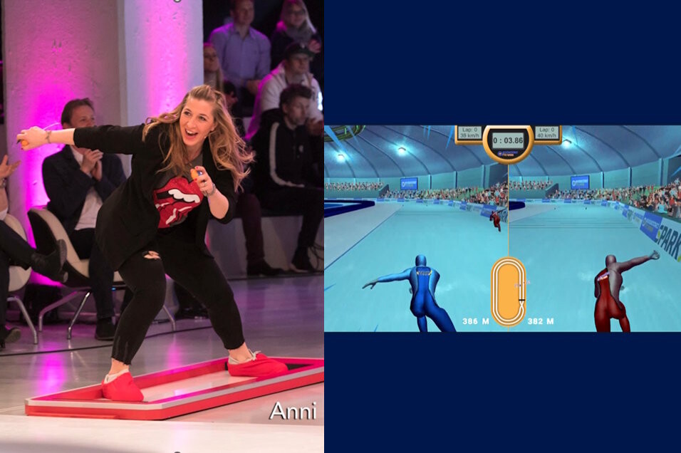 Schaatssimulator huren  action events